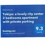 Tokiyo: A Lovely City Center 2 Bedrooms Apartment With Private Parking