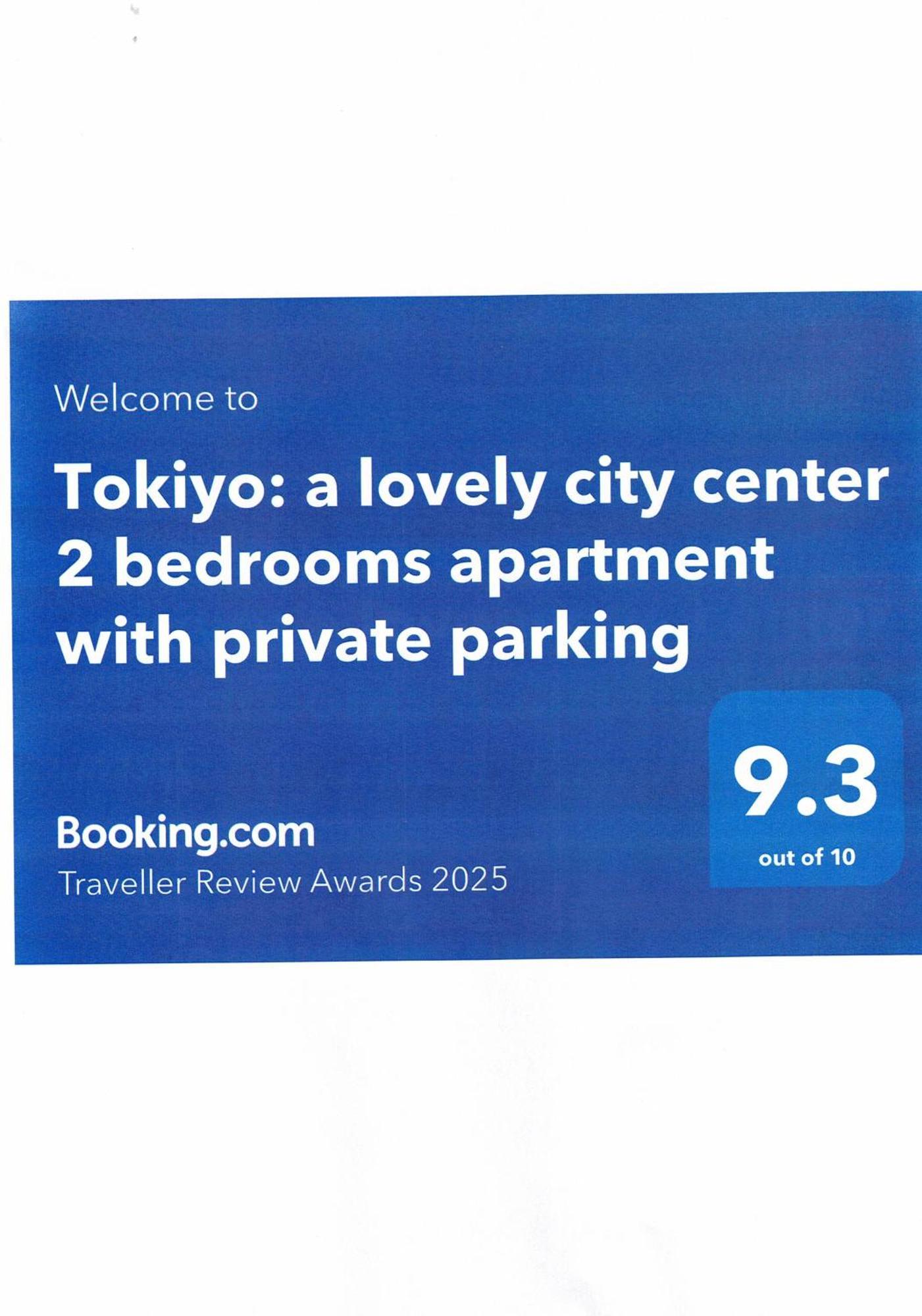 Tokiyo: A Lovely Center 2 Bedrooms With Private Parking Apartamento *